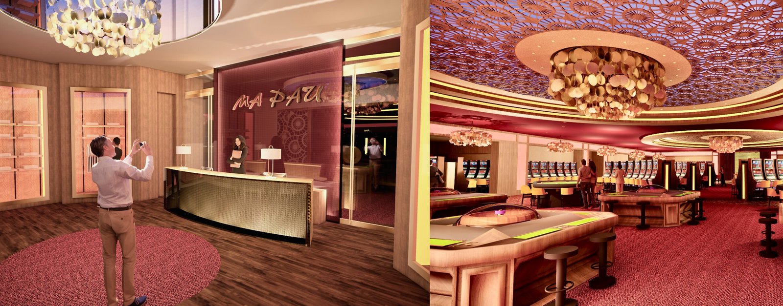 Ma Pau Casino interior design Trinidad and Tobago