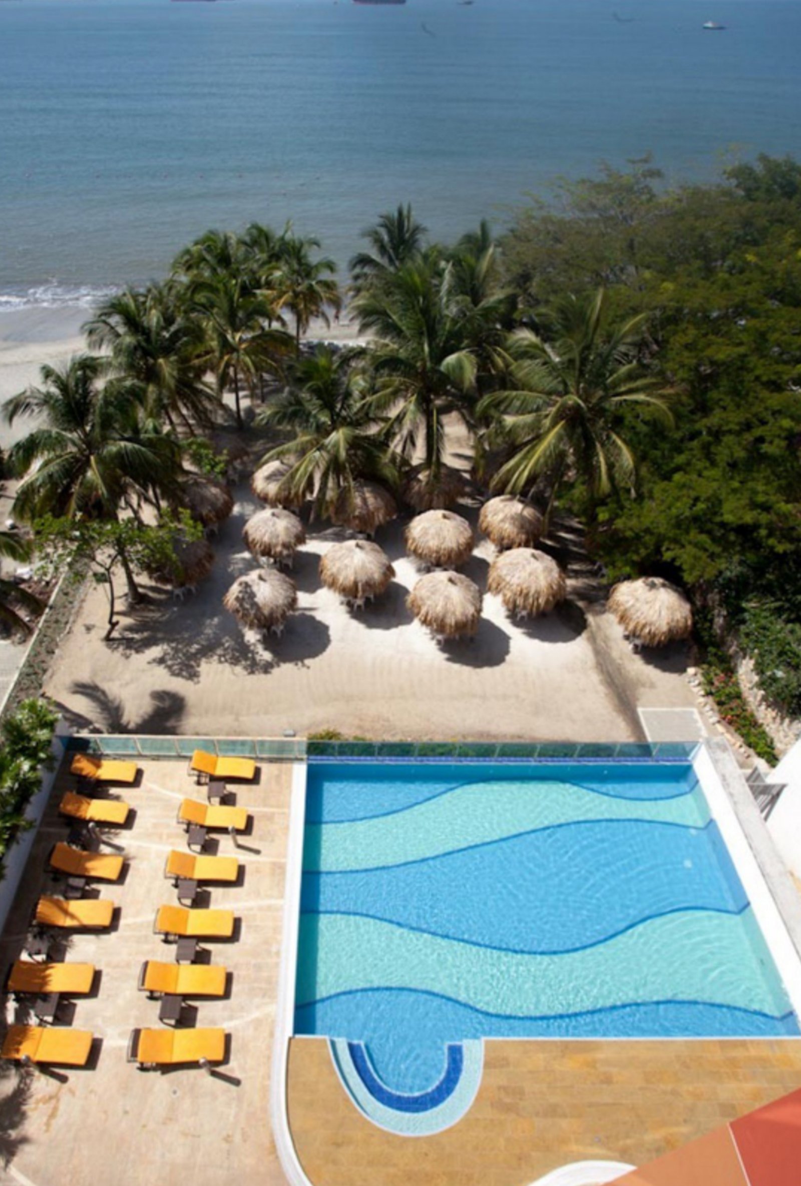 Shairama Hotel lobby design Santa Marta Colombia