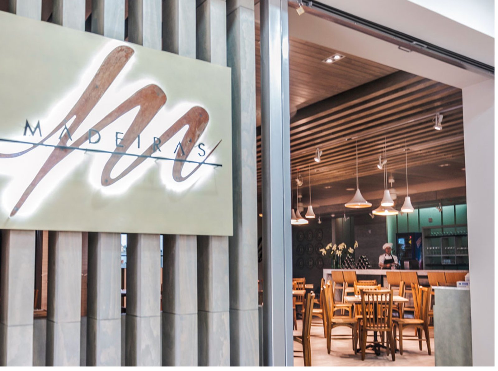 Madeiras restaurant interior design Medellin Colombia